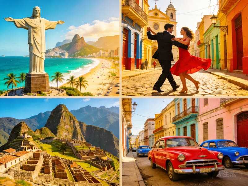 四国风华·中南美臻享20天旅行路线